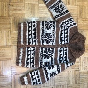 Vintage real wool sweater